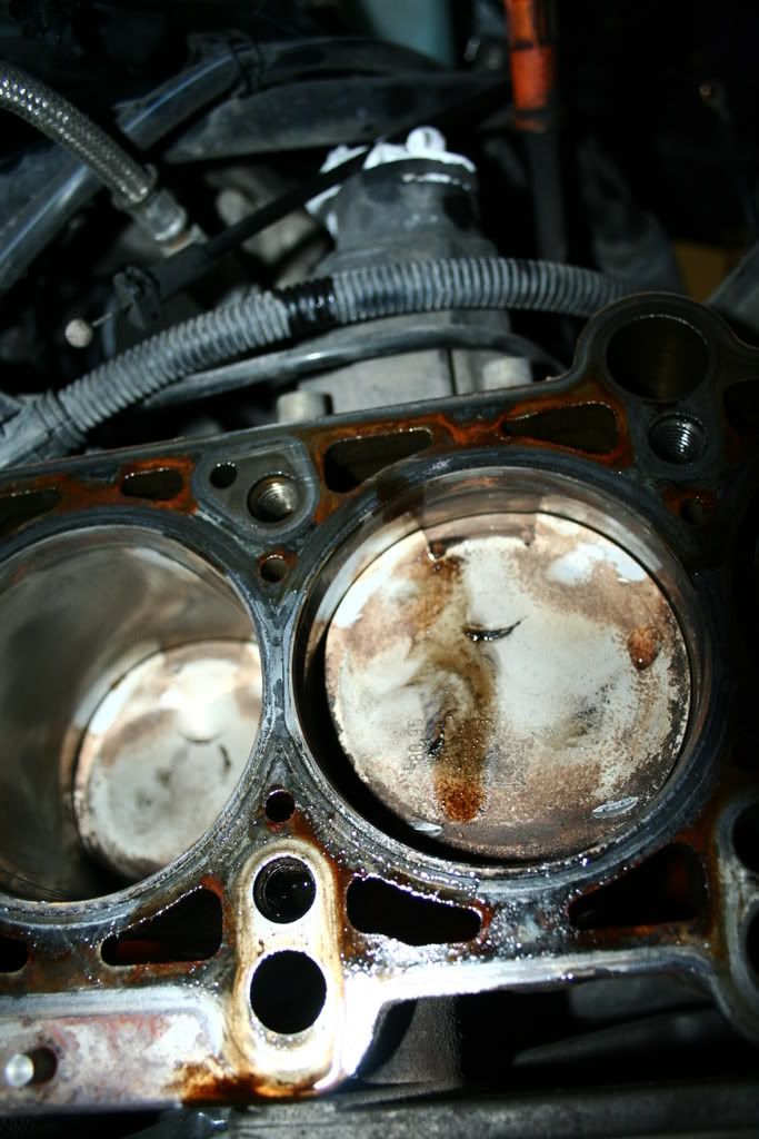 timing belt stretched and bent valves...